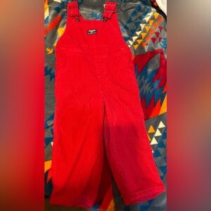 Oshkosh B’gosh Corduroy Overalls Size 3T